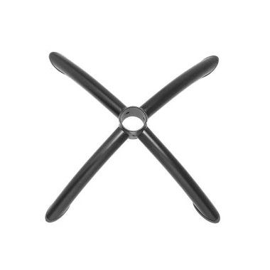 ब्लैक मेटल 4-स्टार चेयर बेस / पैर