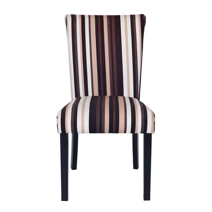 Stripe Upholstered Dining Chair